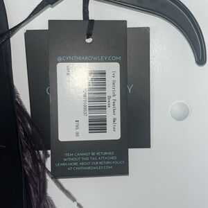 Cynthia Rowley Dress. Ostrich feathers. Brand New.